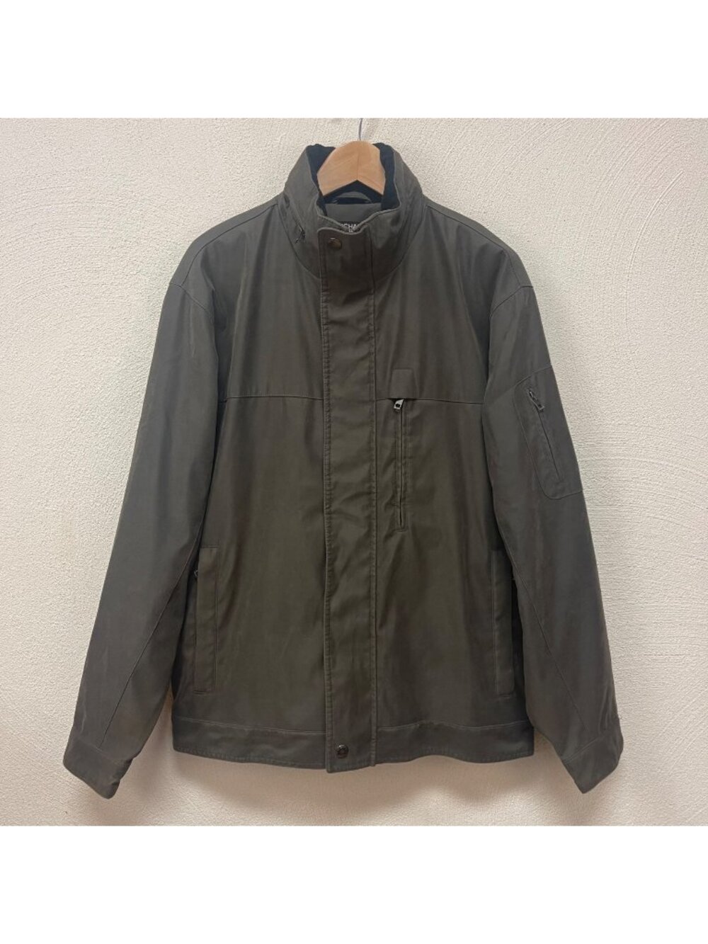 Michael Michael Kors Men's Olive Green Full Zip Jacket sz Medium